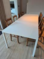 Witte design tafel (25595) met verlengstukken (260), Enlèvement