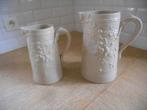 Oude keramische pint-pitcher-pot „vine decor”. EEN, Ophalen of Verzenden