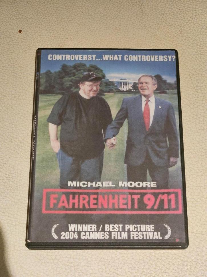 DVD 'Fahrenheit 9/11', Cd's en Dvd's, Dvd's | Documentaire en Educatief, Zo goed als nieuw, Politiek of Geschiedenis, Vanaf 12 jaar
