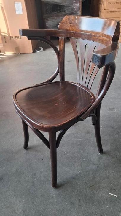 14 cafe thonet horeca stoelen leuke partij lot bistro set, Huis en Inrichting, Stoelen, Zo goed als nieuw, Hout, Bruin, Ophalen of Verzenden