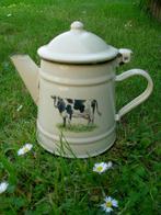 Cafetière rétro avec vache colorée, Collections, Maison et Meubles, Enlèvement ou Envoi