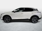 Nissan QASHQAI Mild-Hybrid 140 MT 2WD Tekna + Design Pack Ni, Adaptive Cruise Control, Zwart, 4 cilinders, Leder en Stof