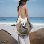 oversized fabric tote bag,, Handtassen en Accessoires, Tassen | Damestassen, Ophalen of Verzenden, Zo goed als nieuw, Shopper