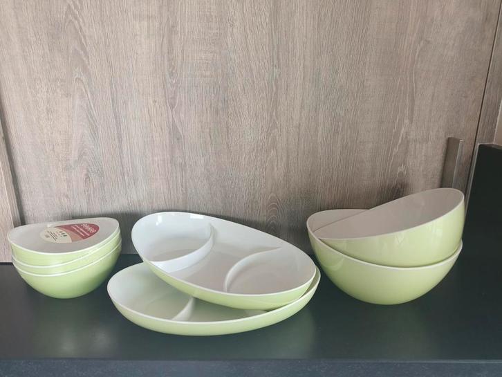 Omada kommenset 7-delig, Huis en Inrichting, Keuken | Servies, Zo goed als nieuw, Kom(men), Overige stijlen, Overige materialen