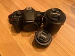 Complete cameraset: Canon EOS 850D + 2 lenzen, Ophalen, Zo goed als nieuw, Spiegelreflex, Canon