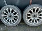 Fiat 500 velgen set met banden + 2 nieuwe reserve banden, Auto-onderdelen, Ophalen, Gebruikt, 16 inch, Banden en Velgen