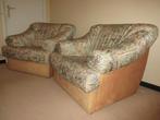 2 fauteuils / 23 EUR voor beide zetels (14 EUR per stuk), Huis en Inrichting, Fauteuils, Ophalen, Stof