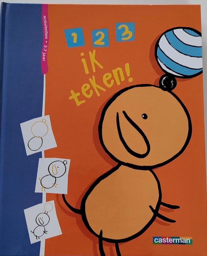 Knutselboek: 1 2 3 ik teken, Hobby en Vrije tijd, Tekenen, Ophalen