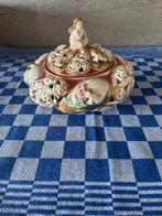 vintage Italiaanse porseleinen vazen met engelen, Antiek en Kunst, Ophalen