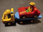 Playmobil 123 Camion met aanhanger en auto Vintage, Enfants & Bébés, Jouets | Playmobil, Comme neuf, Enlèvement