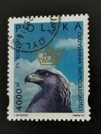 Polen 1993 - 75 jaar onafhankelijkheid, vogels, adelaar, Ophalen of Verzenden, Polen, Gestempeld