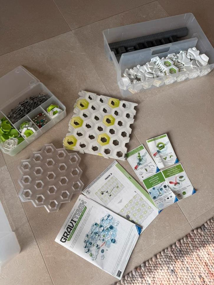 Gravitrax starterspakket 234 onderdelen + extra’s, Verzamelen, Speelgoed, Gebruikt, Ophalen