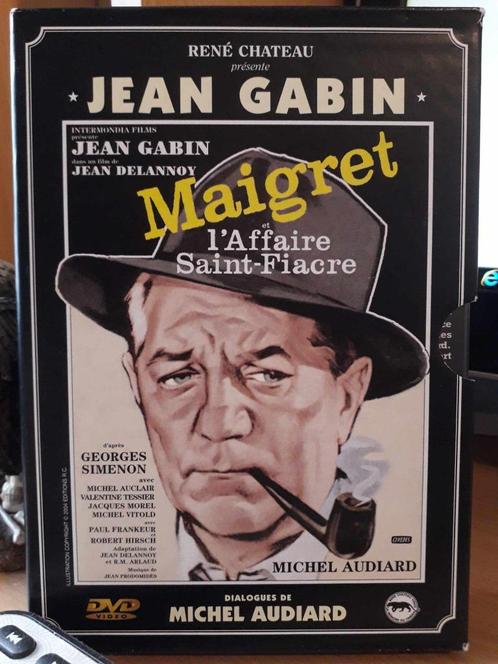 DVD Maigret / Jean Gabin (Coffret René Chateau), Cd's en Dvd's, Dvd's | Klassiekers, Zo goed als nieuw, Ophalen
