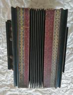 Antieke accordeon, Ophalen of Verzenden, Gebruikt, Knopaccordeon
