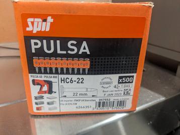 Pulsa slagnieten 400stuks + luchtpatroon. beschikbaar voor biedingen