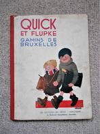 Quick et Flupke Gamins de Bruxelles - P2 - 1ère édition 1930, Boeken, Stripverhalen, Gelezen, Ophalen of Verzenden, Eén stripboek