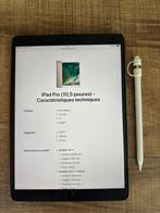 iPad Pro 10.5 ” Argenté + Smart Folio Apple + Apple Pencil, Gebruikt