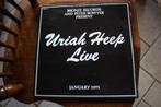 uriah heep live 2 lp's 1973, Cd's en Dvd's, Vinyl | Hardrock en Metal, Verzenden, Gebruikt
