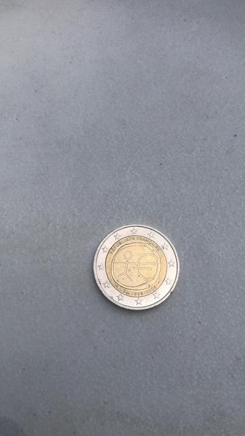 2euro munt met stokmannetje 1999-2009 republique frankrijk beschikbaar voor biedingen