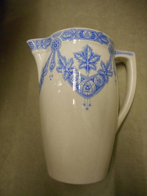 Broc à eau et porte savon Boch EVA, Antiek en Kunst, Antiek | Keramiek en Aardewerk, Ophalen