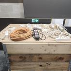 Verlengsnoeren, Doe-het-zelf en Bouw, Elektriciteit en Kabels, Ophalen of Verzenden, Gebruikt, Overige typen