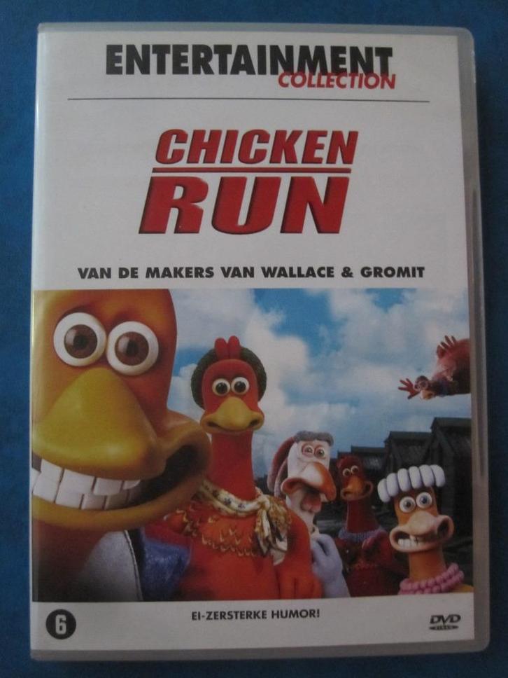 Chicken Run (2000), Cd's en Dvd's, Dvd's | Tekenfilms en Animatie, Zo goed als nieuw, Amerikaans, Tekenfilm, Vanaf 6 jaar, Ophalen of Verzenden