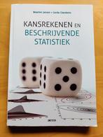 Gerda Claeskens - Kansrekenen en beschrijvende statistiek, Boeken, Ophalen of Verzenden, Nieuw, Gerda Claeskens; Maarten Jansen