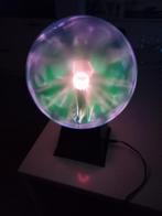 Grande lampe à boule à plasma, Comme neuf, Enlèvement