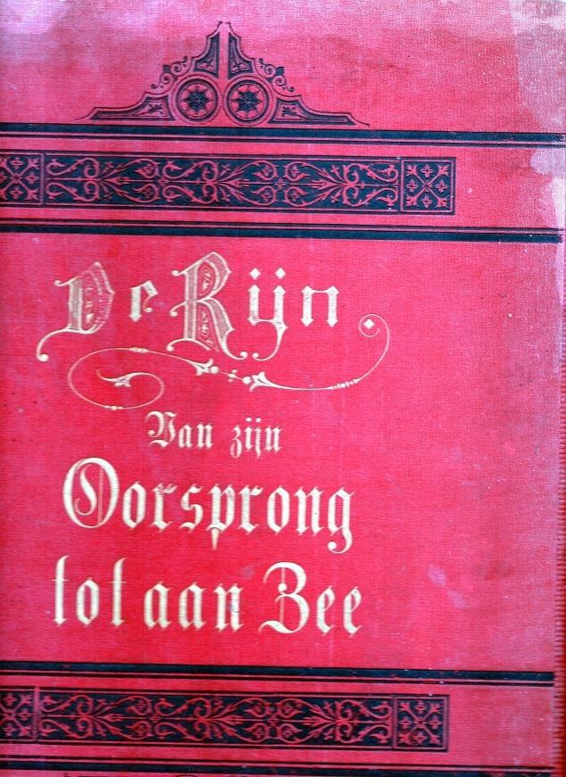 de rijn van zijn oorsprong tot aan zee, Boeken, Atlassen en Landkaarten, Gelezen, Overige typen, Europa Overig, 1800 tot 2000