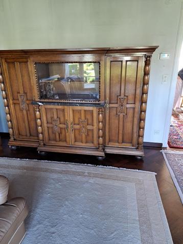 Art Nouveau wandmeubel  beschikbaar voor biedingen