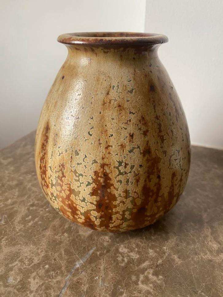 Bouffioulx Edgard Aubry art deco vaas, Antiek en Kunst, Antiek | Vazen, Ophalen of Verzenden