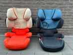 2 x Cybex Solution X2-Fix Water Colours, Kinderen en Baby's, Autostoeltjes, Verstelbare rugleuning, Gebruikt, 15 t/m 36 kg, Isofix