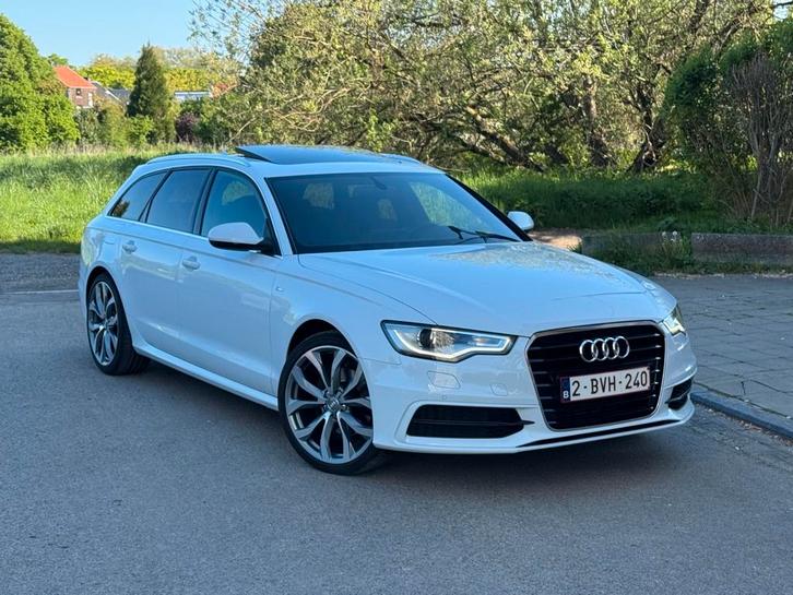 Audi A6 2.0 TDI S-Line, Auto's, Audi, Bedrijf, A6, ABS, Airbags, Airconditioning, Android Auto, Apple Carplay, Bluetooth, Boordcomputer