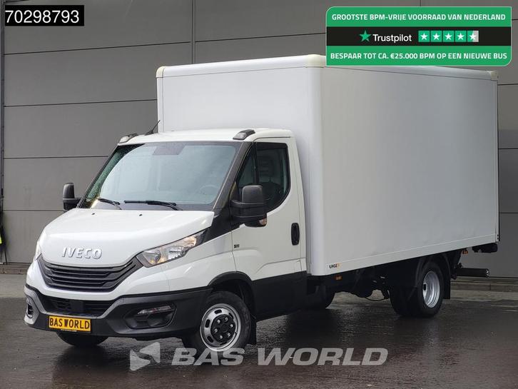 Iveco Daily 35C16 Laadklep Dubbellucht 160PK Bakwagen Airco, Auto's, Bestelwagens en Lichte vracht, Bedrijf, Te koop, Airconditioning
