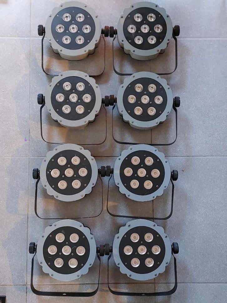 Led Par Showtec Compact 7-3 Tri (Groot lot)    µ1p, Muziek en Instrumenten, Licht en Laser, Ophalen of Verzenden