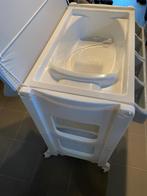 Verschoontafel met badje, Ophalen, Zo goed als nieuw, Badje, Overige merken