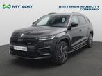 Skoda Kodiaq RS Kodiaq RS 2.0 TFSi 4x4 7pl. DSG, Auto's, Automaat, Zwart, Kodiaq, 200 g/km