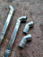 Inox buizen van schoorsteen palletkachel, Enlèvement, Comme neuf