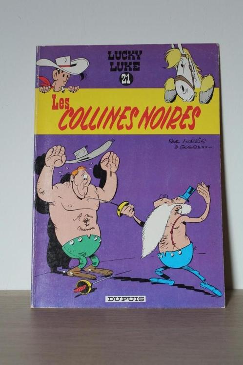 Lucky Luke "les collines noires" BD, Boeken, Stripverhalen, Zo goed als nieuw, Eén stripboek, Ophalen of Verzenden