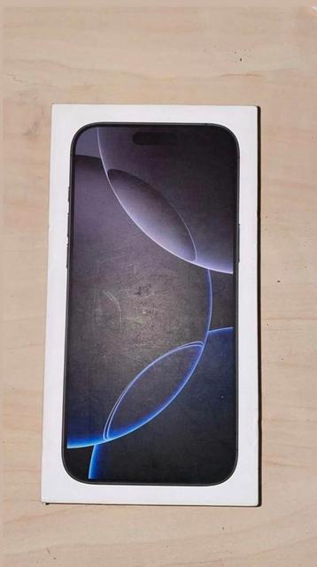 Iphone 16 Pro Max 1TB Black Titanium, Enlèvement ou Envoi, Comme neuf