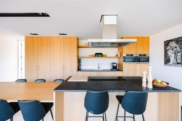 Volledige keuken incl. toestellen en blad, Huis en Inrichting, Keuken | Complete keukens, Zo goed als nieuw, Dubbelwandige keuken