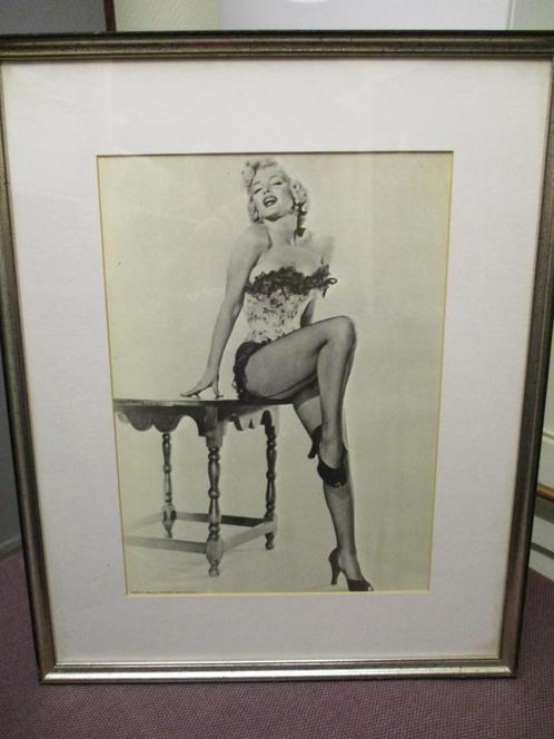 VINTAGE PRINT MARILYN MONROE-EDITIONS F.NUGERON FRANCE, Verzamelen, Retro, Huis en Inrichting, Ophalen of Verzenden