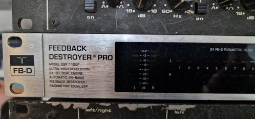 Behringer Feedback Destroyer Pro - DSP1100P, Muziek en Instrumenten, Effecten, Gebruikt, Overige typen, Ophalen of Verzenden