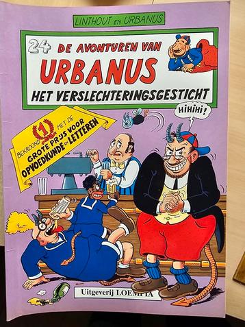 Strips Urbanus van nummer 1 t.e.m nummer 24.