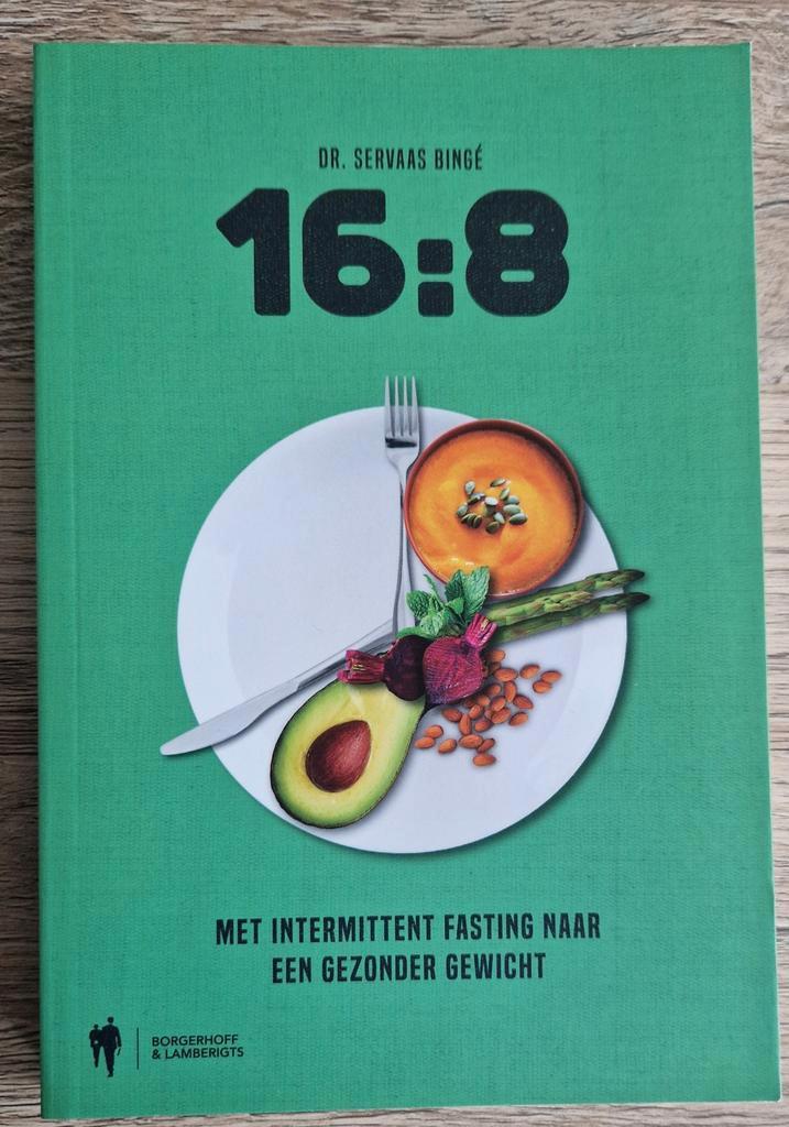 Servaas Bingé - 16:8, Boeken, Gezondheid, Dieet en Voeding, Nieuw, Dieet en Voeding, Ophalen of Verzenden