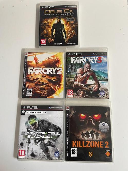 PS3 games, Games en Spelcomputers, Games | Sony PlayStation 3, Zo goed als nieuw, Shooter, Vanaf 18 jaar, Ophalen of Verzenden