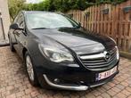 Opel Insignia 1.6CDTI, Auto's, Opel, 4 cilinders, Zwart, Leder, 5 deurs