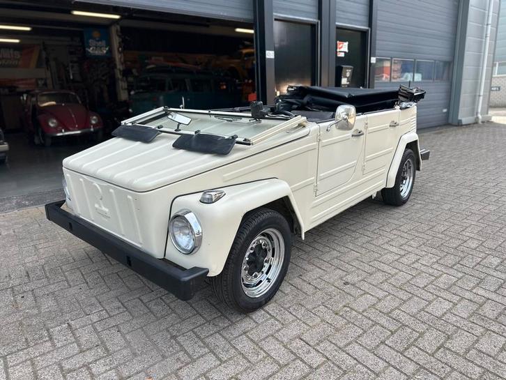 Volkswagen kubel 181, Auto's, Oldtimers, Particulier, Volkswagen, Benzine, SUV of Terreinwagen, 5 deurs, Handgeschakeld, Beige