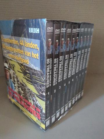 NIEUW dvd box Around the world in 80 treasures beschikbaar voor biedingen