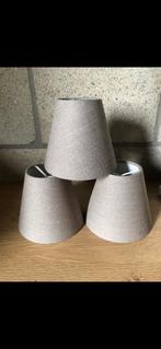 3 Linnen landelijke lampenkapjes NIEUW!!!, Huis en Inrichting, Lampen | Lampenkappen, Nieuw, Ophalen of Verzenden, Landelijk, Minder dan 25 cm